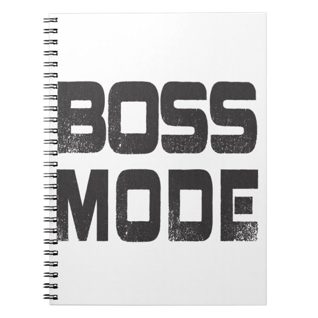 Boss Mode Notizblock (Vorderseite)