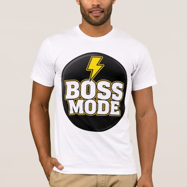 `Boss Mode T-Shirt (Vorderseite)