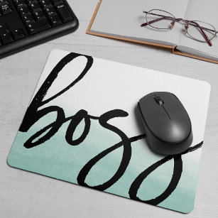 Boss Moderne Typografie Mousepad