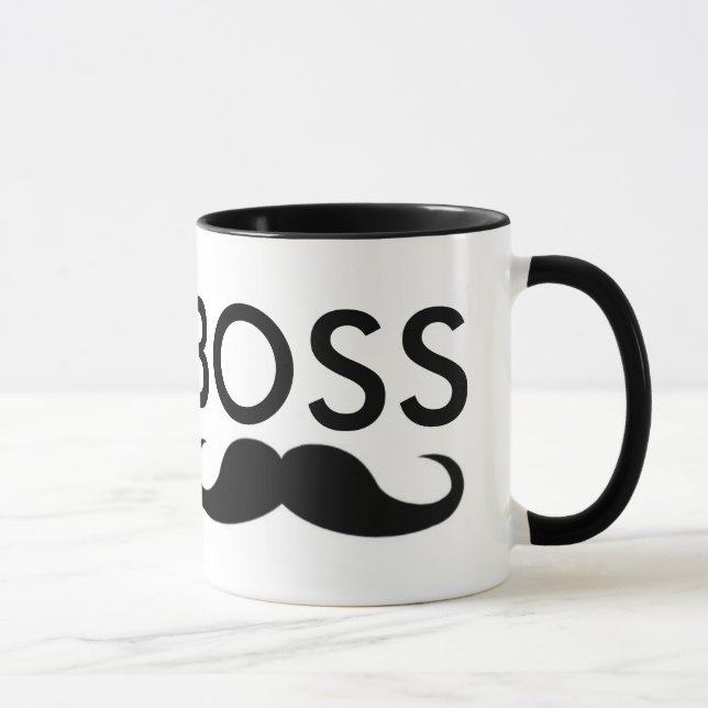 BOSS Mustache coffee Tasse (Rechts)