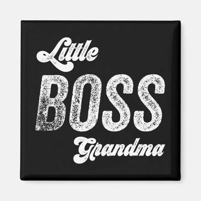 Boss Oma Baby Mütter Day Magnet (Vorne)