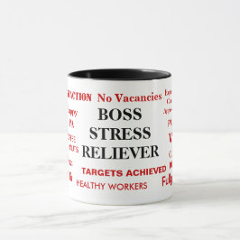 Boss Stress Reliever Stressgedämpfter Boss Joss Tasse