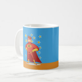 Boss Superhero am Vatertag Kaffeetasse