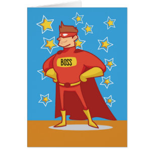 Boss Superhero en Fête des pères