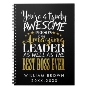 BOSS-TAG, Boss-Woche, Boss-Geschenk, BOSS Notizblock