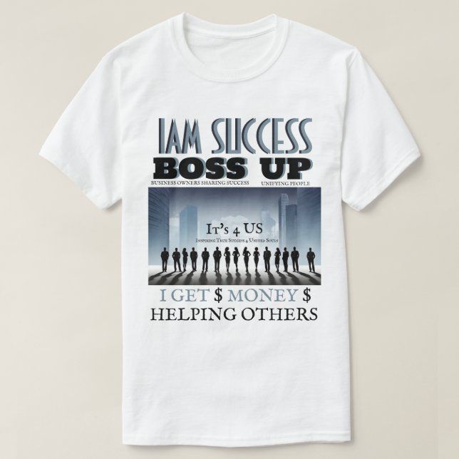 BOSS-UP-T - Shirt (Design vorne)