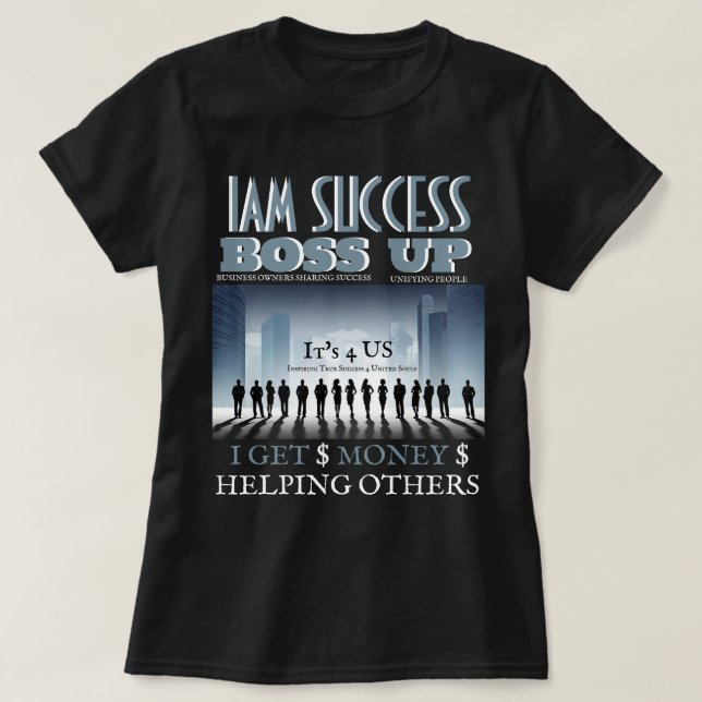 BOSS-UP-T - Shirt (Design vorne)