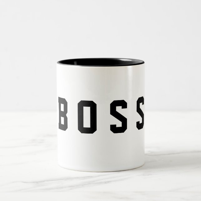 Boss Zweifarbige Tasse (Mittel)