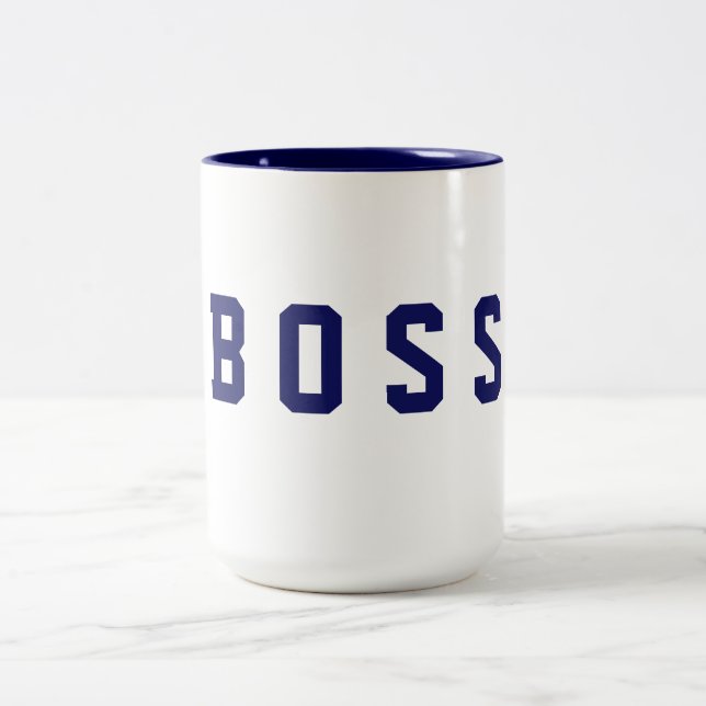 Boss Zweifarbige Tasse (Mittel)