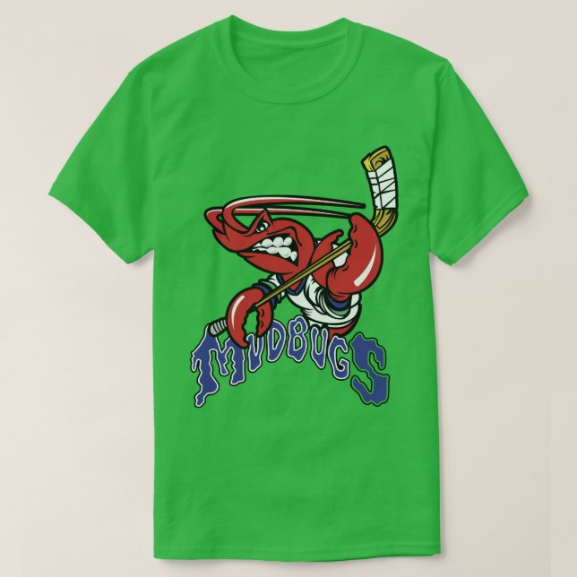 Bossier Shrepport Mudbugs T-Shirt (Design vorne)