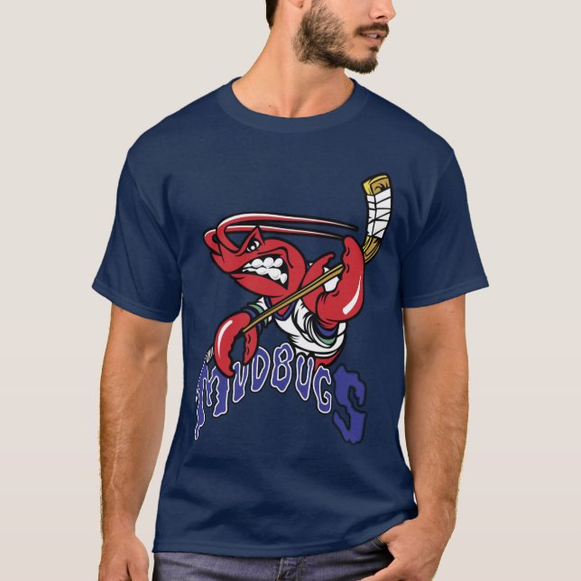 Bossier Shreveport Mudbugs T-Shirt (Vorderseite)