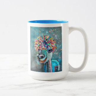 Bossy Betty 2 Alpaca mit Geschichte Tasse 19r