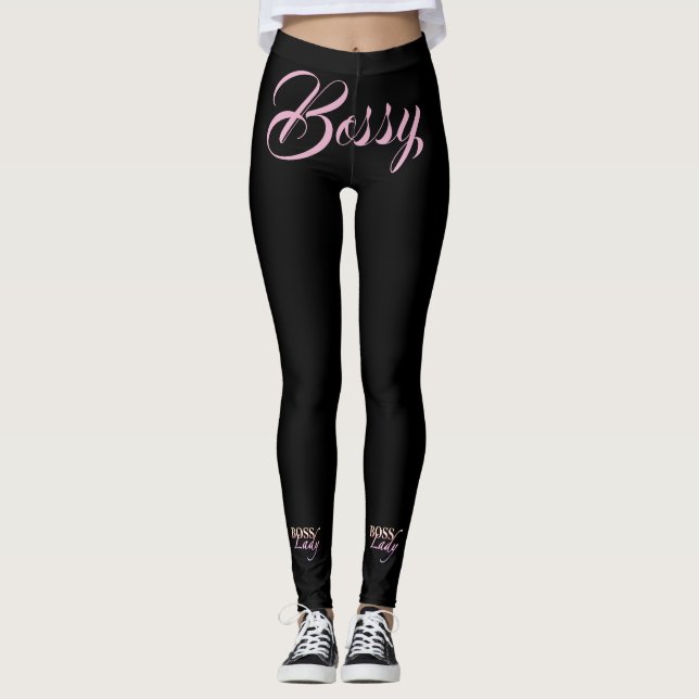 Bossy Boss Lady Leggings (Vorderseite)