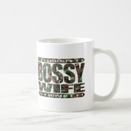 BOSSY EHEFRAU - ich trage die festen Yoga-Hosen, Kaffeetasse