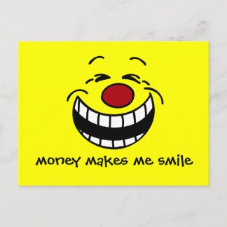 Bossy Face Grumpey Postkarte