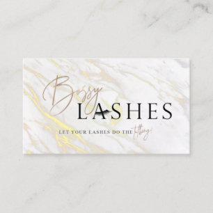 Bossy-Lashes Visitenkarte
