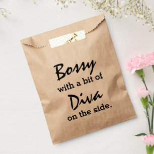 Bossy mit ein bisschen Diva Geschenktütchen