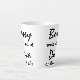 Bossy mit ein bisschen Diva Moderne moderne, moder Milchtasse