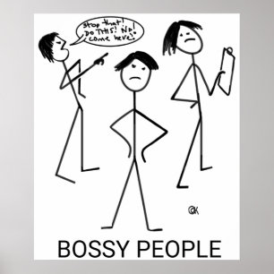 Bossy People Poster