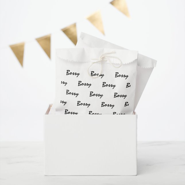 Bossy Personalize Geschenktütchen (Party)