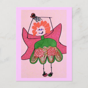 Bossy Saucy Fairy Postkarte