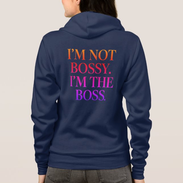 Bossy Sweatshirts (Rückseite)