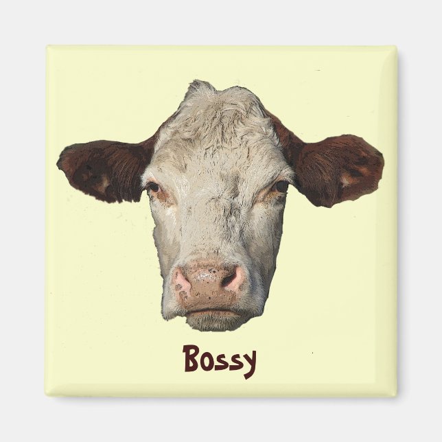 Bossy the Cow Magnet (Vorne)
