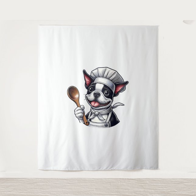 Bostie Cook Design Wandteppich (Vorderseite)