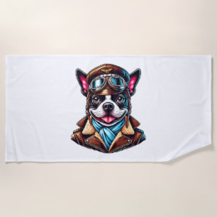 Bostie-Pilot-Design Strandtuch