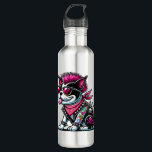 Bostie Punk Design Edelstahlflasche<br><div class="desc">Bostie Punk Design</div>