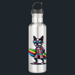 Bostie Surfer Vibes Design Edelstahlflasche<br><div class="desc">Bostie Surfer Vibes Design</div>