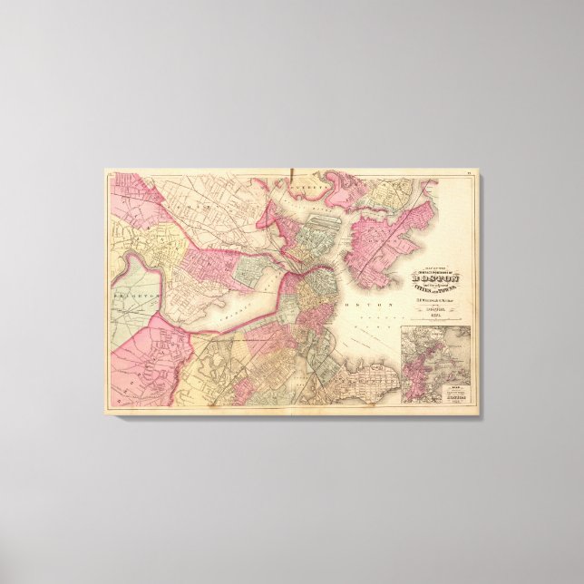 Boston 2 leinwanddruck (Vorderseite)