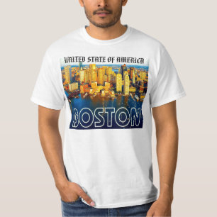 Boston 2, VEREINIGTER STAAT VON AMERIKA T-Shirt