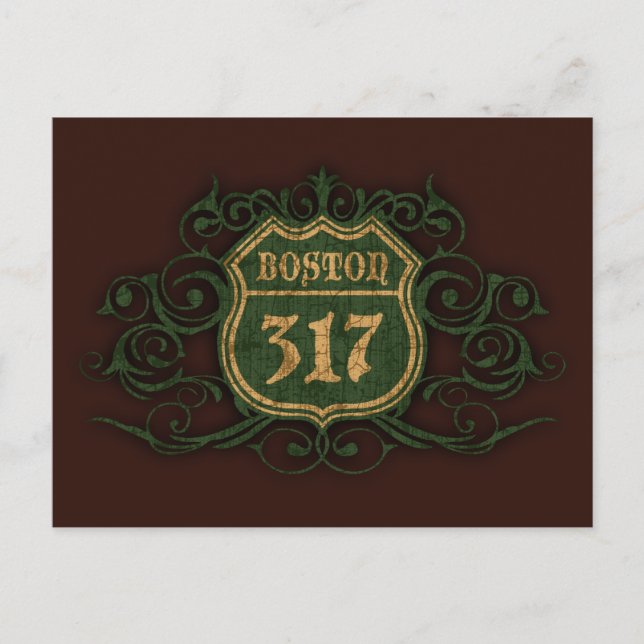 Boston 317 postkarte (Vorderseite)