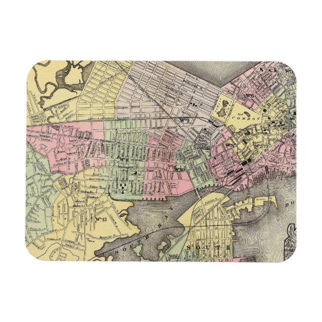 Boston 3 magnet (Horizontal)