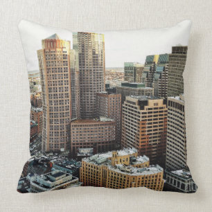 Boston-Ansicht Kissen