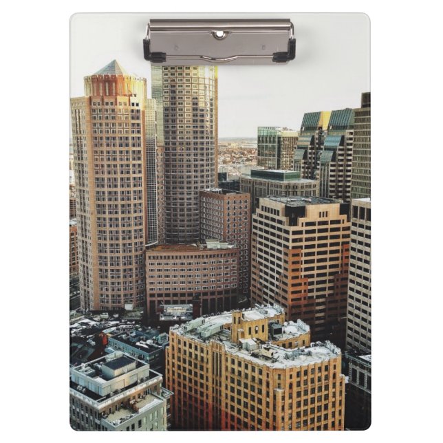 Boston-Ansicht Klemmbrett (Vorderseite)