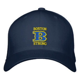 BOSTON B STRONG bestickte Cap RIBBON EDITION Bestickte Kappe
