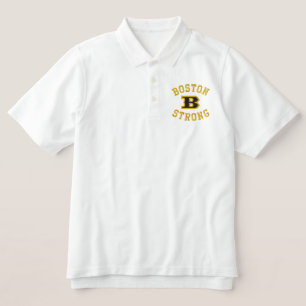 Boston B Strong Stickerei