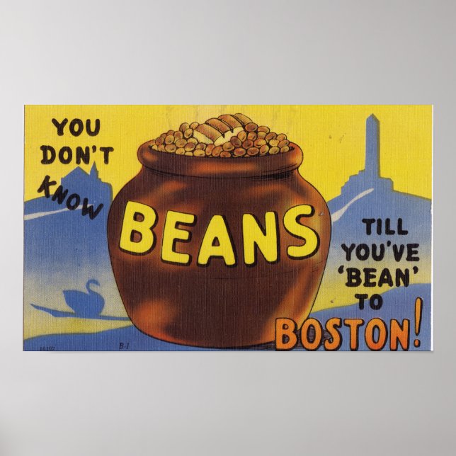 Boston Baked Beans Poster (Vorne)