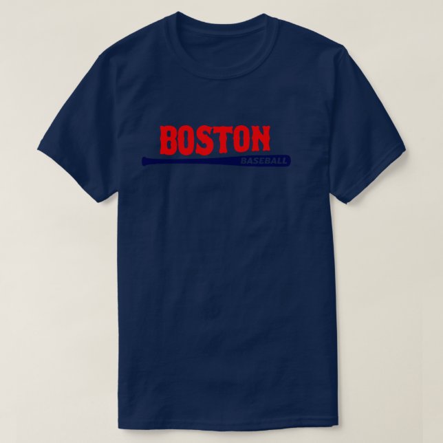 Boston Baseball TShirt 6 (Design devant)