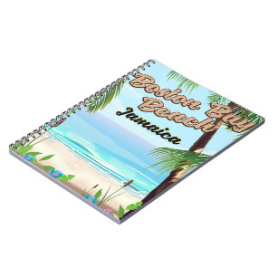 Boston Bay Strand, Jamaika Notizblock