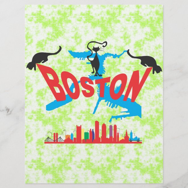 Boston Briefkopf (Vorderseite)