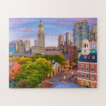 Boston City Gebäude Massachusetts USA<br><div class="desc">Dieses landschaftliche Puzzle zeigt die historischen alten Gebäude mit den modernen Wolkenkratzern im Hintergrund in Boston,  Massachusetts,  USA #travel #adventure #boston #city #unitedstates #massachusetts #Gebäude #Gebäude #travel #adventure #cityscape #skycrapers #sunset #colorful #country #country #jigsaw Rätsel #jigsawpuzzle #gifts #gift #fun #stockingstuffs #games #reflekections</div>