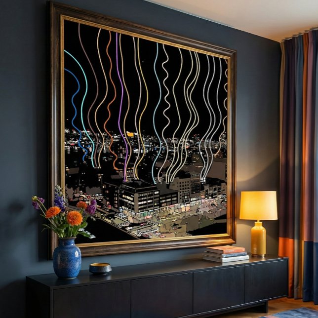 Boston City Lights Poster (Von Creator hochgeladen)