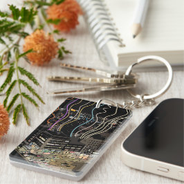 Boston City Lights Schlüsselanhänger