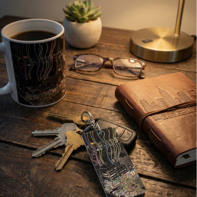 Boston City Lights Schlüsselanhänger (Von Creator hochgeladen)