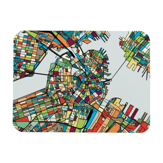 Boston City Magnet (Horizontal)