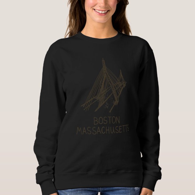Boston City Massachusetts souvenir  for men women Sweatshirt (Vorderseite)