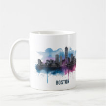 Boston City Skyline, Boston Ma Skyline